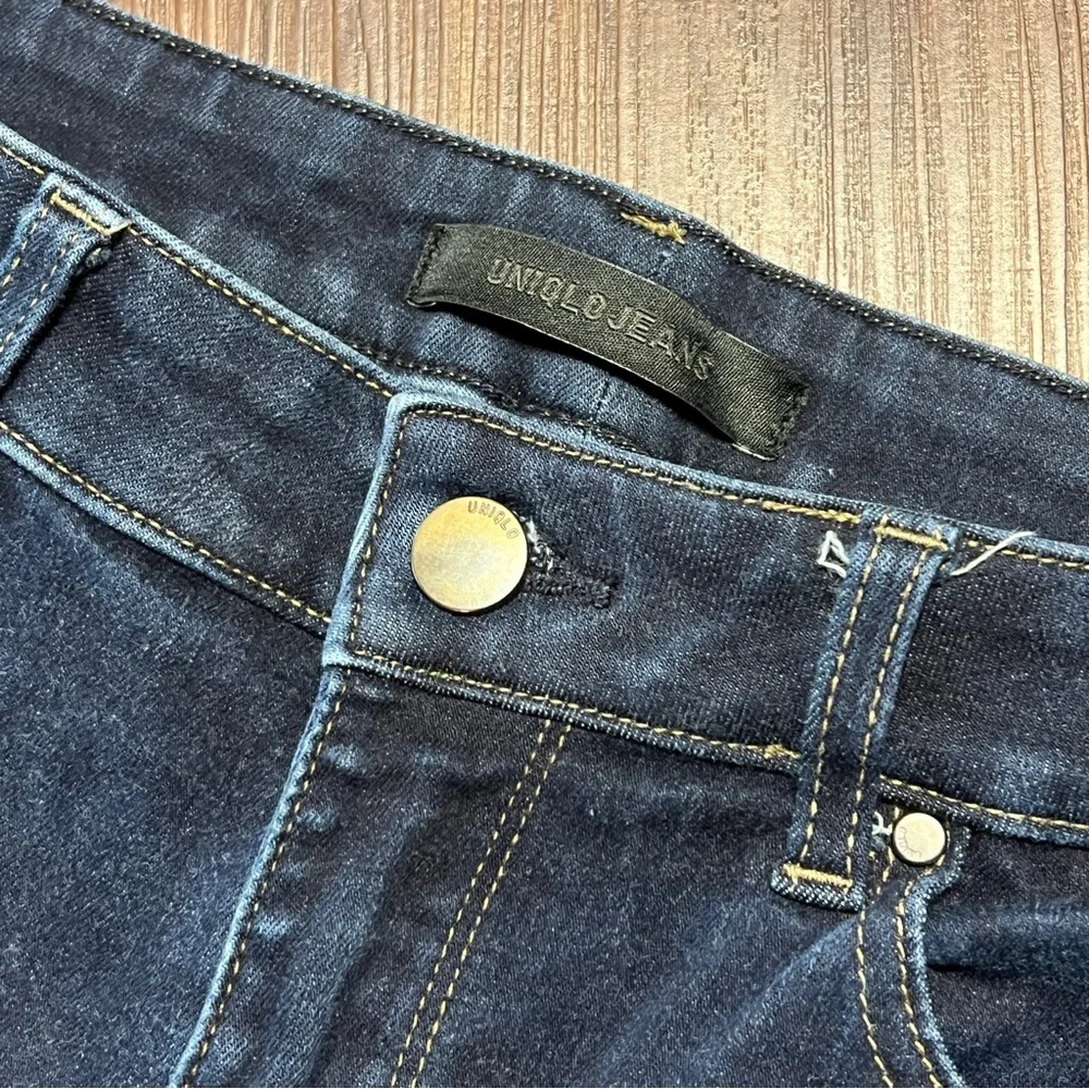 Uniqlo TALL Dark Blue Skinny Jeans - Picture 3 of 4